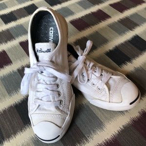 White Jack Purcell Sneakers {Converse}